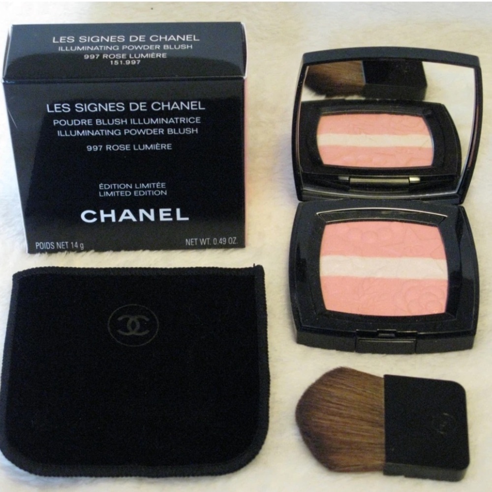 CHANEL Illuminating Powder Blush #997 'Rose Lumiere' Ltd Holiday 2025 Collection